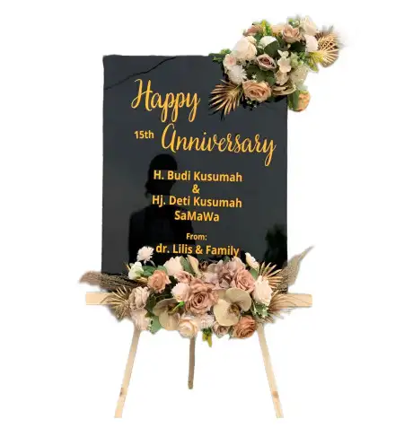 Papan Bunga Akrilik Tepas